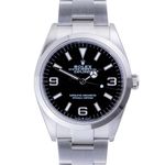 Rolex Explorer 124270 (2023) - Zwart wijzerplaat 36mm Staal (3/8)