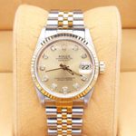 Rolex Datejust 31 68273 (1990) - Champagne dial 31 mm Gold/Steel case (1/8)