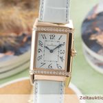 Jaeger-LeCoultre Reverso Duetto Duo Q2692420 (Unknown (random serial)) - Silver dial 25 mm Red Gold case (3/8)
