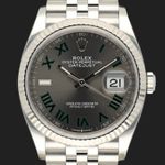 Rolex Datejust 36 126234 (2021) - Grijs wijzerplaat 36mm Staal (3/8)
