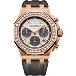 Audemars Piguet Royal Oak Offshore Lady 26231OR.ZZ.D003CA.01 (2025) - Silver dial 37 mm Rose Gold case (1/1)