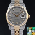 Rolex Datejust 36 16233 (1996) - 36 mm Gold/Steel case (1/7)