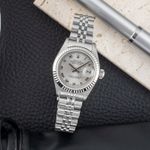 Rolex Lady-Datejust 79174 (1999) - Silver dial 26 mm Steel case (1/8)