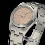 Rolex Oyster Perpetual 67180 (1997) - Pink dial 26 mm Steel case (7/7)