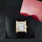 Cartier Tank Solo W5200004 (2019) - Zilver wijzerplaat 35mm Geelgoud (7/7)