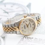 Rolex Datejust 36 16233 (Onbekend (willekeurig serienummer)) - Wit wijzerplaat 36mm Goud/Staal (6/8)