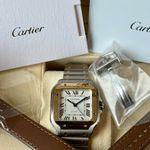 Cartier Santos WSSA0018 (2023) - Silver dial 40 mm Steel case (7/7)