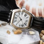 Cartier Roadster W62031Y4 (2005) - Zilver wijzerplaat 37mm Staal (2/8)