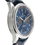 Breitling Premier AB0118A61C1A1 (Unknown (random serial)) - Blue dial 42 mm Steel case (7/8)