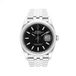 Rolex Datejust 36 126200 (2025) - Black dial 36 mm Steel case (1/5)