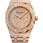 Audemars Piguet Royal Oak Lady 67654OR.ZZ.1264OR.01 (2025) - Roze wijzerplaat 33mm Roségoud (1/1)