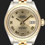 Rolex Lady-Datejust 279173 (2017) - 28 mm Gold/Steel case (2/8)