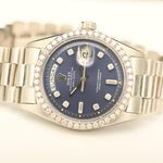 Rolex Day-Date 1804 (1973) - Silver dial 36 mm Platinum case (3/8)