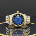 Rolex Datejust 36 16013 (1988) - Blauw wijzerplaat 36mm Goud/Staal (4/6)