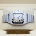Cartier Santos Galbée 987901 (Unknown (random serial)) - Beige dial 29 mm Steel case (5/8)