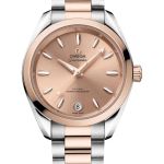 Omega Seamaster Aqua Terra 220.20.34.20.10.001 (2026) - Roze wijzerplaat 34mm Goud/Staal (1/1)