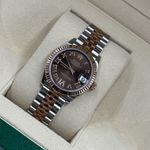 Rolex Datejust 31 278271 (2024) - Bruin wijzerplaat 31mm Staal (8/8)