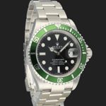 Rolex Submariner Date 16610LV (2006) - Zwart wijzerplaat 40mm Staal (4/8)