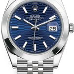 Rolex Datejust 41 126300 (2024) - Blue dial 41 mm Steel case (1/1)