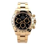 Rolex Daytona 126508 (2024) - Black dial 40 mm Yellow Gold case (2/8)
