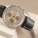 Breitling Old Navitimer 81610 (1994) - Zilver wijzerplaat 42mm Goud/Staal (2/8)