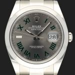 Rolex Datejust 41 126300 (2025) - Grijs wijzerplaat 41mm Staal (2/8)