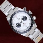 Tudor Black Bay Chrono 79360N (2022) - Wit wijzerplaat 41mm Staal (8/8)