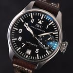 IWC Big Pilot IW500201 (2004) - Zwart wijzerplaat 46mm Staal (5/6)