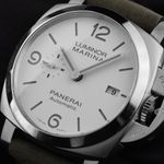 Panerai Luminor Marina PAM01314 (2025) - Wit wijzerplaat 44mm Staal (3/7)