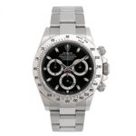 Rolex Daytona 116520 (2015) - Zwart wijzerplaat 40mm Staal (1/5)