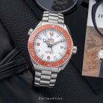 Omega Seamaster Planet Ocean 215.30.44.21.04.001 (Onbekend (willekeurig serienummer)) - Wit wijzerplaat 44mm Staal (3/8)