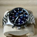 IWC Pilot Chronograph IW378004 (2020) - Blue dial 41 mm Steel case (4/7)