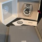 Oris Aquis 01 743 7734 4184-Set MB (Unknown (random serial)) - Black dial 44 mm Steel case (8/8)