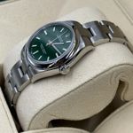 Rolex Oyster Perpetual 31 277200 (2022) - Green dial 31 mm Steel case (5/8)