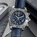 Breitling Chronomat 44 AB0110 (2010) - Zwart wijzerplaat 44mm Staal (1/8)