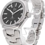 TAG Heuer Link Calibre 5 WBC2110.BA0603 (2019) - Black dial 41 mm Steel case (3/5)