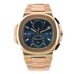 Patek Philippe Nautilus 5990/1A-011 (2024) - Blauw wijzerplaat 41mm Staal (2/8)