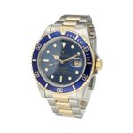 Rolex Submariner Date 16613 (1993) - Blue dial 40 mm Gold/Steel case (4/8)