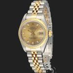 Rolex Lady-Datejust 69173 (1992) - 26mm Goud/Staal (1/8)