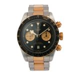 Tudor Black Bay Chrono 79363N (2019) - Black dial 41 mm Gold/Steel case (2/8)