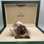 Rolex Datejust 41 126331 (2019) - Brown dial 41 mm Gold/Steel case (4/5)