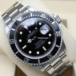 Rolex Submariner Date 16610 (2009) - Zwart wijzerplaat 40mm Staal (1/8)