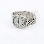 Rolex Datejust 36 16014 (Onbekend (willekeurig serienummer)) - Wit wijzerplaat 36mm Staal (4/6)