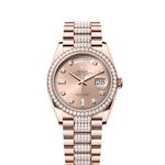 Rolex Day-Date 36 128345RBR (2024) - Gold dial 36 mm Rose Gold case (1/1)