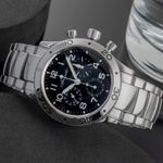 Breguet Type XX - XXI - XXII 3800 / ST 92 S W 9 (Unknown (random serial)) - Black dial 38 mm Steel case (2/8)