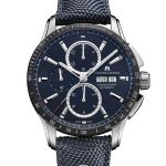 Maurice Lacroix Pontos S PT6038-SSL24-430-4 (2023) - Blue dial 43 mm Steel case (1/3)