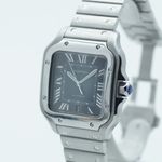 Cartier Santos WSSA0013 (2019) - Blue dial 40 mm Steel case (4/8)