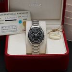 Omega Speedmaster Day Date 3520.50.00 (2002) - Zwart wijzerplaat 39mm Staal (3/7)