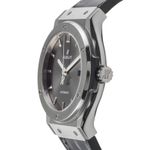 Hublot Classic Fusion Racing Grey 542.NX.7071.LR (Unknown (random serial)) - Grey dial 42 mm Titanium case (6/8)