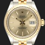 Rolex Lady-Datejust 279173 (2019) - 28 mm Gold/Steel case (2/7)